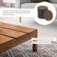 thumbnail image 4 of Deslizadores de muebles, almohadillas de fieltro autoadhesivas redondas, protectores de suelo para patas de muebles de madera dura 1.5" 24 piezas, 4 of 5