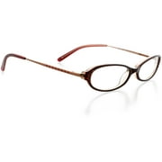 Womens Optical Eyewear - Oval Shape, Plastic Full Rim, Sumptuous Red