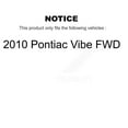 thumbnail image 2 of Transit Auto Rear Strut and TQ Link Kit for Car 2010 Pontiac Vibe FWD - Left Right Side (Driver Passenger) KSS-106647, 2 of 2