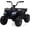 black, variant on 12V Kids Atv Electric Ride On Car, Battery Powered Ride On Toy for Toddlers, Features Led Lights, Music, High/Low Speed Settings, and Treaded Tires, Perfect for Boys & Girls Aged 3-6 Years