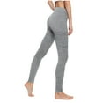 thumbnail image 2 of CHGBMOK High Waisted Leggings for Women Buttery Soft Stretchy Tummy Control Workout Yoga Running Pants, 2 of 8