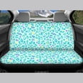 thumbnail image 6 of Uourmeti Seat Protectors Full Set Interior Decor Car Seat Covers Polyester Breathable Easy to Install, Fit for most Cars Truck Sedans, Colorful Leopard, 6 of 10