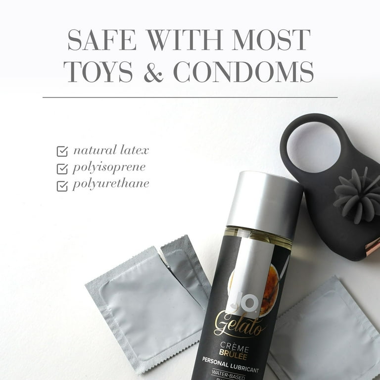 System Jo Gelato Personal Lubricant, Creme Brulee, 1 Ounce