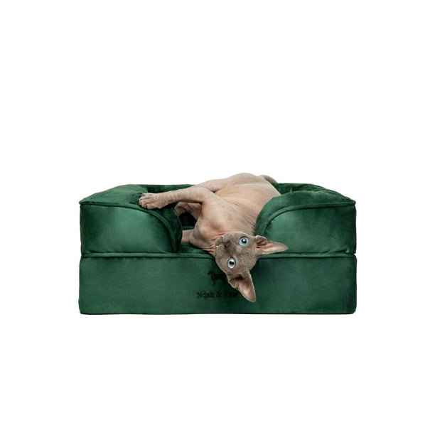 Cama para perros NOAH & PAW, 51 x 38 x 20 cm, espuma viscoelástica ortopédica