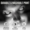 thumbnail image 4 of Ghost Face Headrest Covers, Scary Face Printing Auto Seat Universal Halloween Elastic Models Headrest Protector, Eye Effects Cover Funny Decoration for Car Interior Vehicle Truck SUV, 4 of 8
