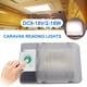 thumbnail image 3 of Luz de techo para coche con atenuador táctil luz LED para caravana de 1600LM lámpara de techo para RV DC 9-18V, 3 of 9