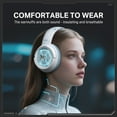 thumbnail image 3 of Siivton Wireless Gaming Headset with 2.4G Dongle & Bluetooth 5.3, 50mm Driver, 1000mAh Battery, 20H Playtime, Noise Cancelling Mic for PS5,PS4,Switch,PC,Phone, 3 of 9