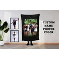 thumbnail image 3 of Bootleg Rap Throw, Personalized Vintage 90s Blanket for Girlfriend or Boyfriend, Sports, Design Your Own Unique Bootleg Style B1，for  Birthday Christmas, Home Living Room Decor, 3 of 7