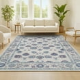 thumbnail image 5 of JONATHAN Y MODERN PERSIAN 3 x 5 Area Rug, Vintage Moroccan Traditional - Ivory/Blue/Red, MDP101D-3, 5 of 11
