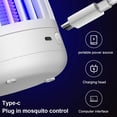 thumbnail image 2 of Lámpara Repelente Mosquitos Con Trampa para Recargable USB Zapper Electrónico, 2 of 4