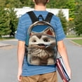 thumbnail image 4 of Disketp Blue Sky Cute Wolf Mochila Escolar de 15 Pulgadas, Mochila Ligera para Estudiantes, Viajes y Trabajo, Cómoda y Resistente para el Uso Diario, 4 of 6