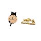 thumbnail image 5 of Reloj De Pared Con Figura De Toro De Estilo Chino, Obra De Arte Moderna, Decoración De Pared, Regalos Para Oficina, Habitación Infantil, Dormitorio, Estudio, Hogar, Escultura De Animal Para, 5 of 8