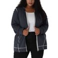 thumbnail image 2 of SudadeCon Bolsillos ManLarCremalleFrontal TalGrande Casual PaMujer Azul XL, 2 of 6