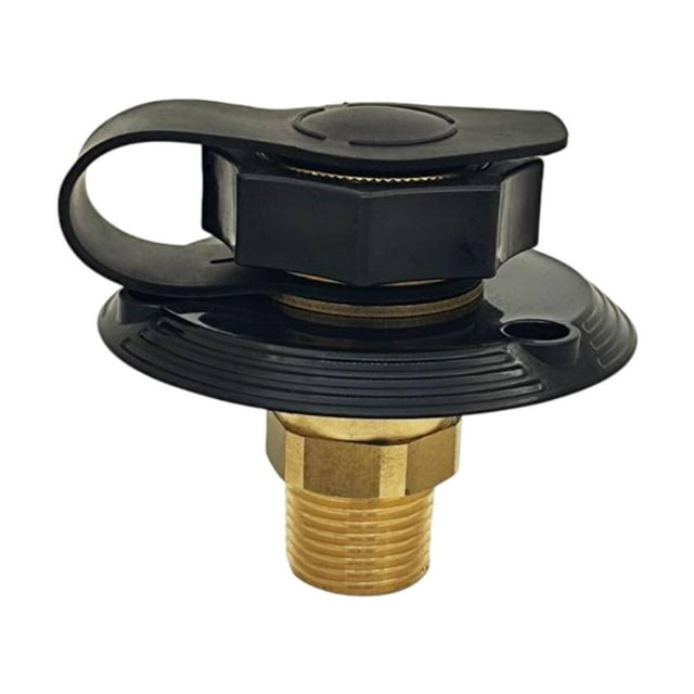 jinwen RV City Water Connector RV Water Hose Connector for RV Motorhome Black