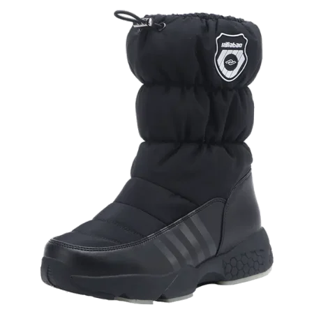 

Women‘s Warm Fleece Inner Snow Boots Fashion Platform Mid Calf Snow Boots Winter Thermal Insulated Snow Shoes