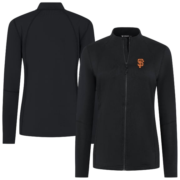 Women's Levelwear Black San Francisco Giants Mesa Insignia 2.0 Full-Zip Jacket