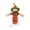 Green, variant on lhwanj Complete with classic orange and green canvas, this 9.8x13.8 inch Halloween scarecrow brings rustic festive charm to porches yards parties and entryway displays