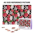 thumbnail image 6 of Kll Skull And Roses - 300 Piece Jigsaw Puzzle For Adult And Teenagers Family Educational Game Toys 300pcs, 6 of 9