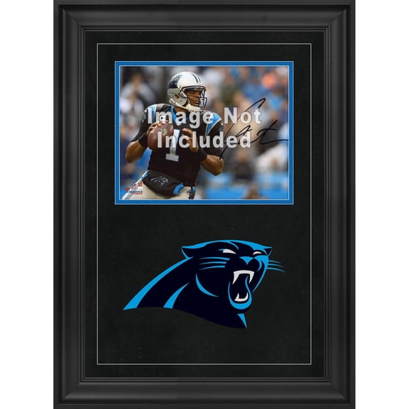 Carolina Panthers Deluxe 8" x 10" Horizontal Photograph Frame with Team Logo