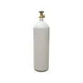 thumbnail image 2 of Generic 60 CF 100% Argon CGA 580 Welding Gas Cylinder Tank - Full, White, 2 of 2