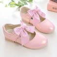 thumbnail image 6 of Zanarzt Toddler Flower Girl Dress Shoes Toddler Girls Flats Mary Jane Flower Girl Dress Shoes School Wedding Party Shoes Pink,US 12, 6 of 9