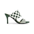 thumbnail image 3 of BLISSFUL STEP Women's Printed Stiletto Heels Slides Sandals, 3 of 7