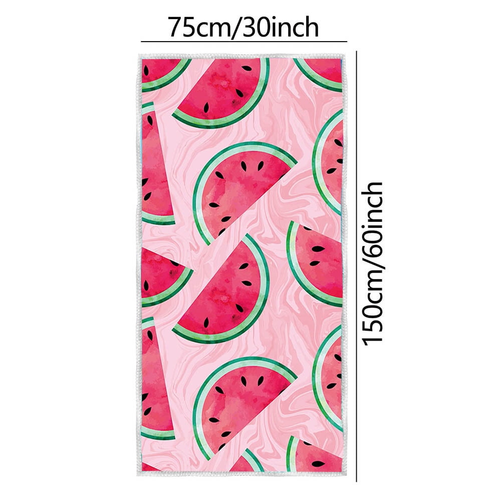 PALIFEUR Beach Towel Oversized, Sandproof Lightweight Microfiber Beach Towels, Soft Quicks Dry Beach Blanket with Printing Pattern for The Seaside Beach Swimming Pool, 29x59 Inches