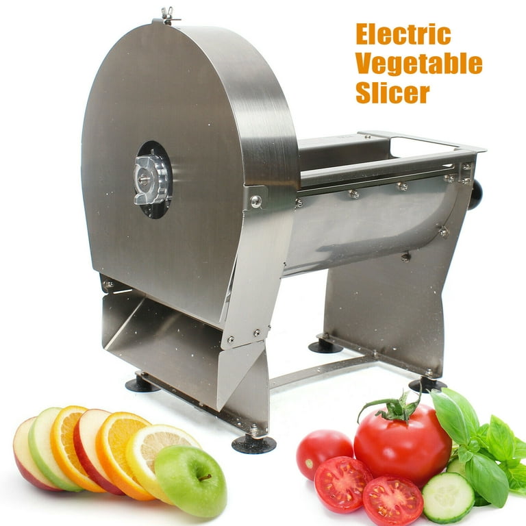  Electric Vegetable Dicer, 200W Automatic Shredder