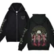 thumbnail image 1 of Chaqueta con cremallera para mujer, Sudadera con capucha para cantante, ropa de calle con cremallera completa, Y2k, 1 of 5