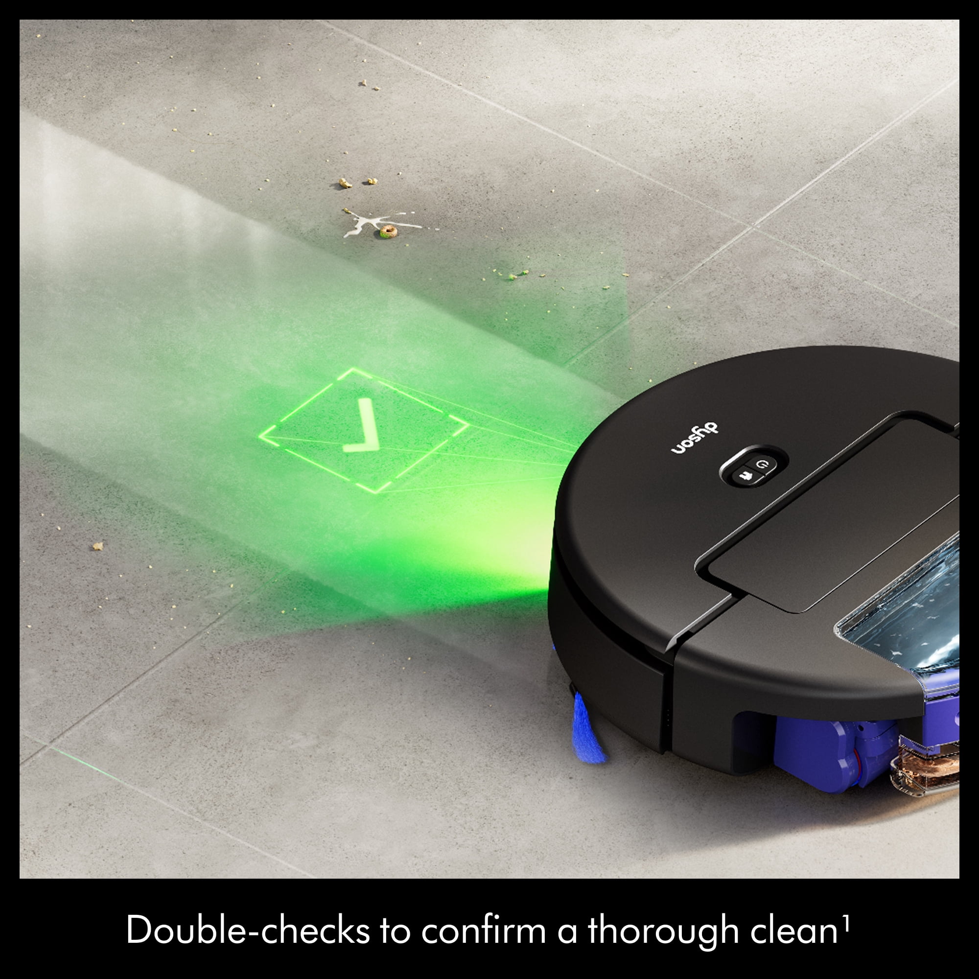 Dyson Spot+Scrub Ai™ Wet and Dry Robot Vacuum | Black/Blue | New | Latest Technology