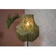 thumbnail image 2 of BespokeByNikita Victorian Dome Green Fringe Lamp Shade, 2 of 5