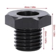 thumbnail image 2 of 3/4in-16 TPI to 1in-8 TPI Steel Woodworking Lathe Spindle Adapter, 2 of 4