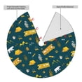 thumbnail image 2 of Lsque Camping Print Christmas Tree Skirt, Tree Skirt with Ties or Velcro, Perfect for Holiday Decorations, Halloween, and New Year-30", 2 of 7