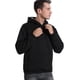 thumbnail image 4 of Sudadera con capucha Kissonic para hombre, forro polar, forro sherpa, color negro cálido, 4 of 6