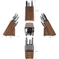 thumbnail image 2 of 14Pieces High Carbon Steel Kitchen Knife Set with Wood Block & Sharpener, Rust-Resistant Professional Chef Knives for Cooking, Grilling & Gifting, 2 of 8