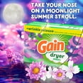 thumbnail image 3 of Gain Dryer Sheets Laundry Fabric Softener Moonlight Breeze, 240 Count, 3 of 9