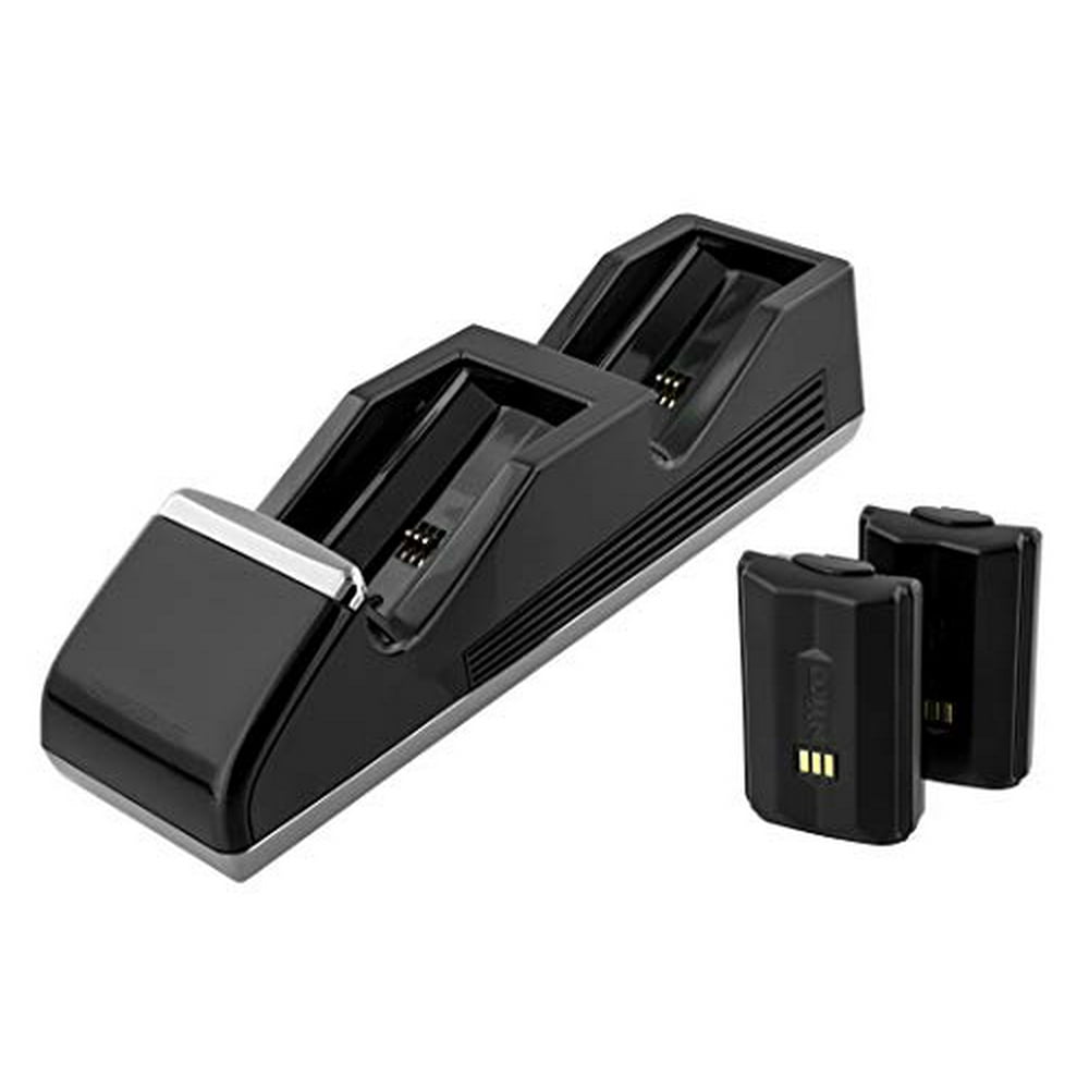 Nyko Charge Base S 2 Port Controller Charger with 2 Rechargeable