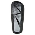 thumbnail image 1 of Vizari 'Vector' Slip-in Soccer Shinguards with Low Profile PP Deflecting Shell - Excellent Practice Guards for Teens, Adults and Big Kids - Versatile Sizing, Sleeve Not Included - (Black, Size L), 1 of 5