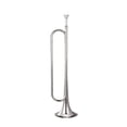 thumbnail image 2 of Runquan Bugle Brass Instrument Portable Brass Blowing Bugle for Beginner Band Adults Bb, 2 of 8