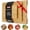 Off-White, variant on SliceElite Rich Brown Carbonized Bamboo Cutting Board Set 3 Piece Kitchen Boards
