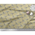 thumbnail image 2 of Soimoi Velvet Fabric Dalmatian Dog Print Fabric by Yard 58 Inch Wide, 2 of 3
