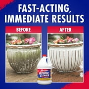 30 SECONDS Outdoor Cleaner Concentrate - Rapid Results- Cleans stains from algae, mold and mildew from fences, siding, concrete, deck - 2 PACK, 1 Gallon
