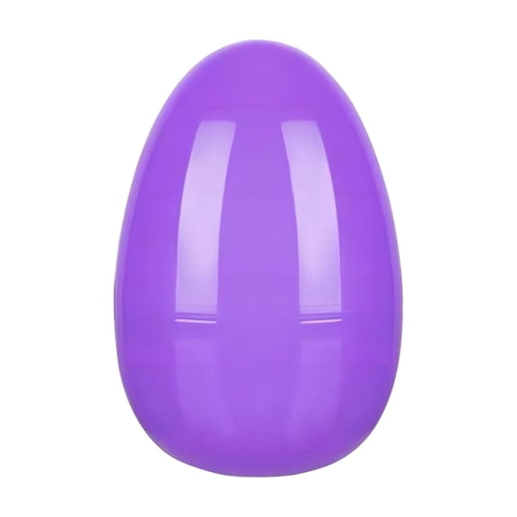 HuiXinOu 11.8 Inch Open Top Easter Egg Decorative Plastic Egg for Easter Party Gift Basket Filler Home Table and Holiday Scene Decoration