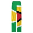 thumbnail image 5 of Guyana Flag Women's Pajamas Pajama Pants Women's Sleepwear Lounge Sleep Bottoms Stretch with Pockets, 5 of 7