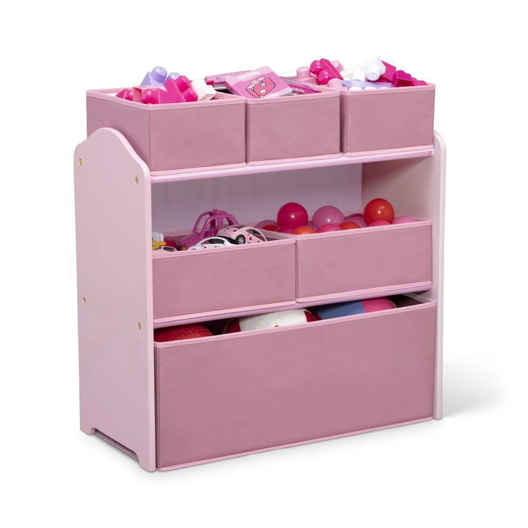 ベビーナーサリー❤アニマルデカール❤棚❤️シェルフ❤️ウォールラック❤ピンク Delta Children 4-Piece Toddler Playroom Set – Includes Play Table