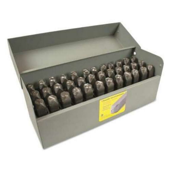 Standard Steel Hand Stamp Sets - 3/16" std general purpose letter and nu - 337-20625