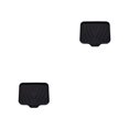 thumbnail image 2 of Toystoory Caja de jabón Suministros de baño Soporte para platos Soporte de jabones antideslizante impermeable Negro Pequeño 2Conjunto, 2 of 6