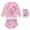 Pink, variant on YANGXINX 3 Piece Swimsuit for Girls Cute Cartoon Mermaid Print Rash Guard Long Sleeve Bathing Sets Summer Beach Swimwear(3 14 Years Old). cute swimsuit for girl