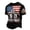 Black, variant on 911 25th Anniversary Shirt Men Short Sleeve Round Neck 2001-2026 Hope Honor Courage T Shirts