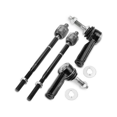 Tie Rod End Kit 4 - Compatible with 2011 - 2017 Ford Explorer 2012 2013 2014 2015 2016